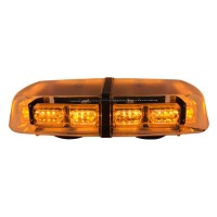 High intensity automobile LED warning light 3030 LEDs warning lightbar 10-30V Magnetic base LED light